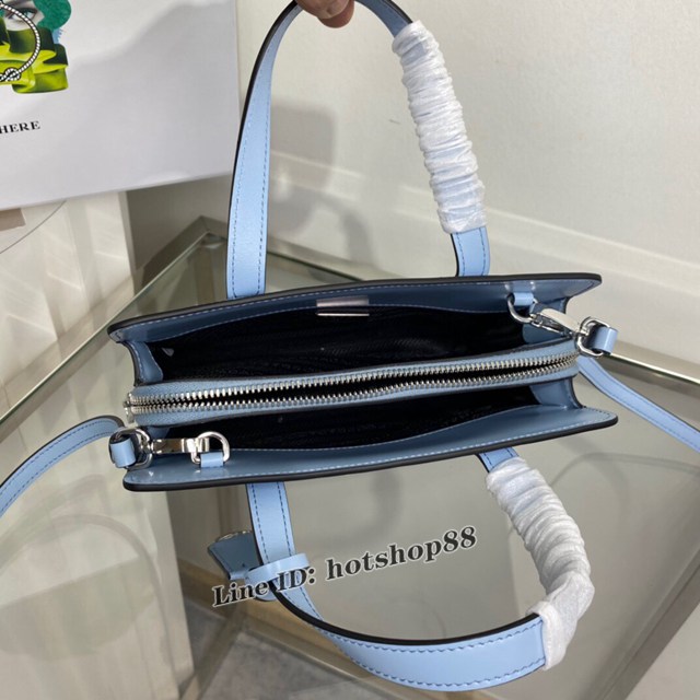 Prada專櫃新款mini購物袋 1BA357 普拉達複刻Re-Edition全皮手提包 csp1078